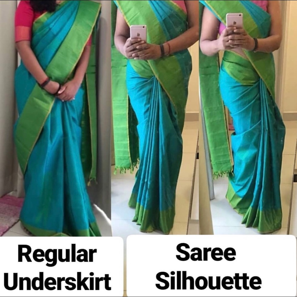 2 Underskirts Black & Nude color